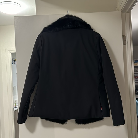 New With Tags Invicta Faux fur black Winter Jacket sz L - Picture 5 of 8